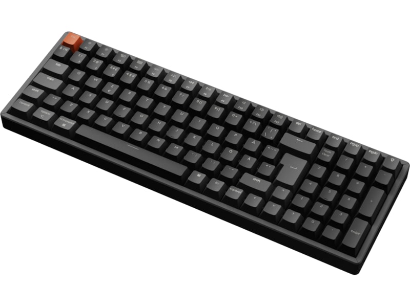 Keychron K4 V3 RGB Aluminium Hot Swap QMK Super Red Switch trådlös tangentbord Gamingtangentbord