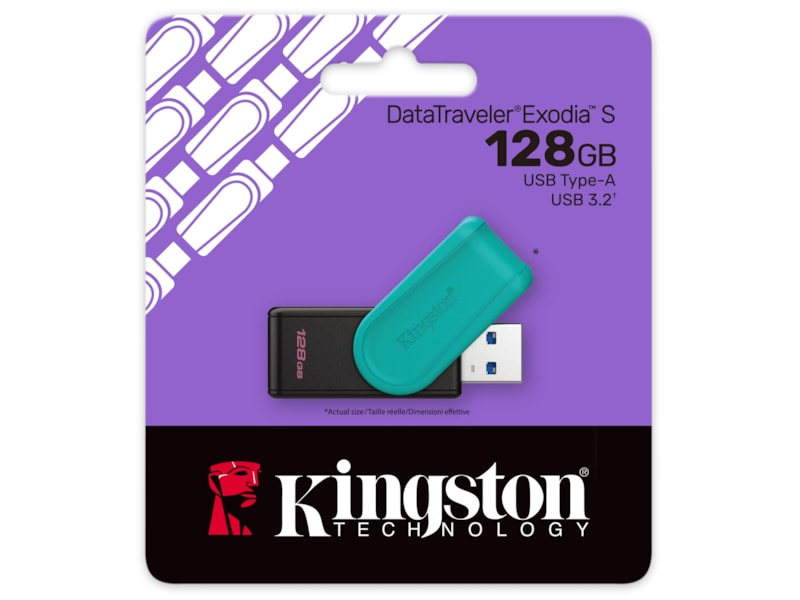 Kingston DataTraveler Exodia S USB Minnepenn 128GB USB-minnen