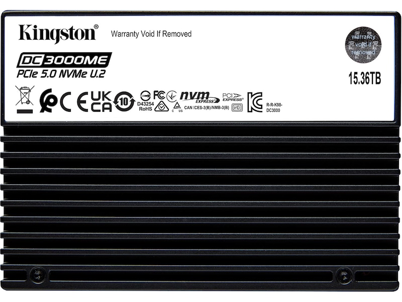 Kingston DC3000ME PCIe 5.0 NVMe U.2 15.36TB SSD 2.5