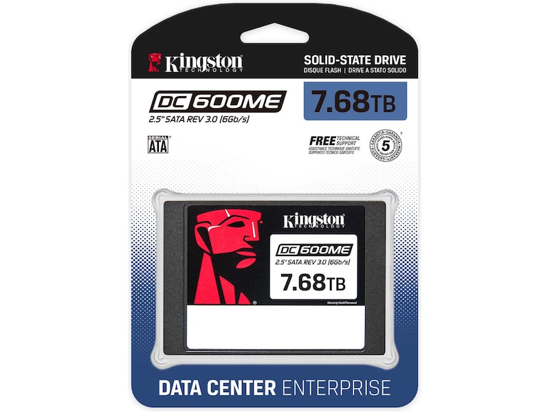 Kingston DC600ME 2.5" SATA 7.68TB SSD 2.5