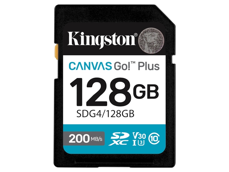 Kingston Canvas Go! Plus SDXC 128GB Minneskort