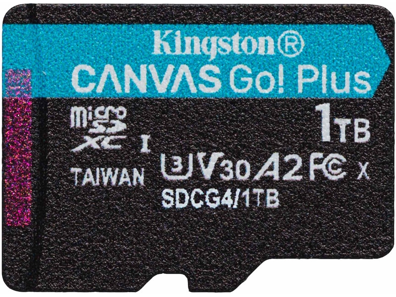 Kingston Canvas Go! Plus microSD 1TB Minneskort