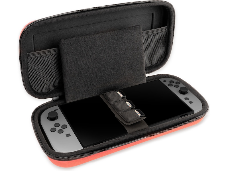 Nacon Transport Case for Nintendo Switch 2 (ljusröd) Tillbehör till spelkonsoler