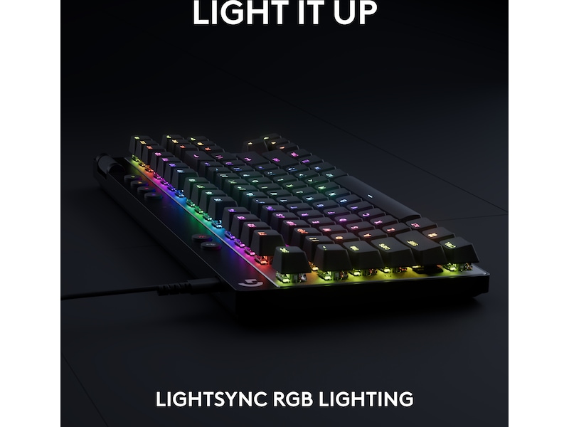 Logitech G Pro X TKL Rapid gamingtangentbord (svart) -B-Grade Demo tangentbord