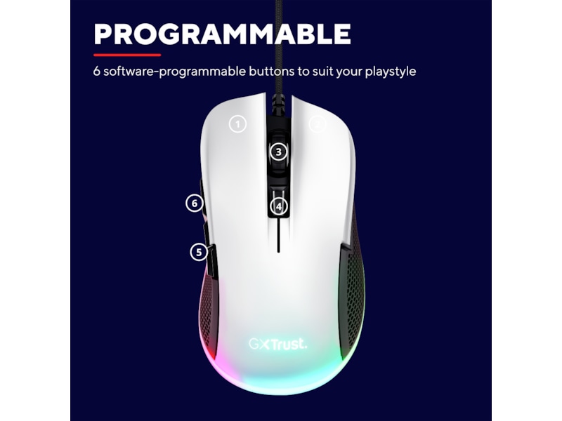 Trust GXT 922 Ybar Illuminated Gamingmus Gamingmus