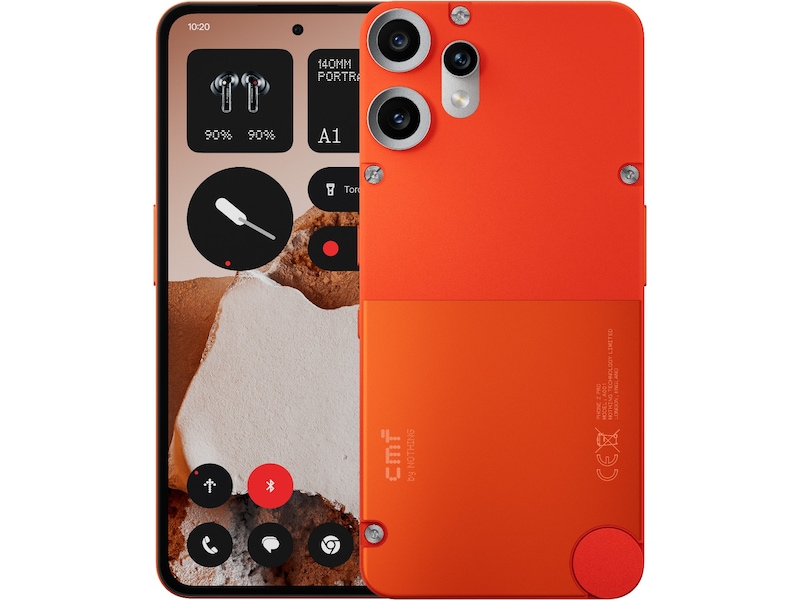 CMF Phone 2 Pro 128GB (orange) Mobiltelefoner