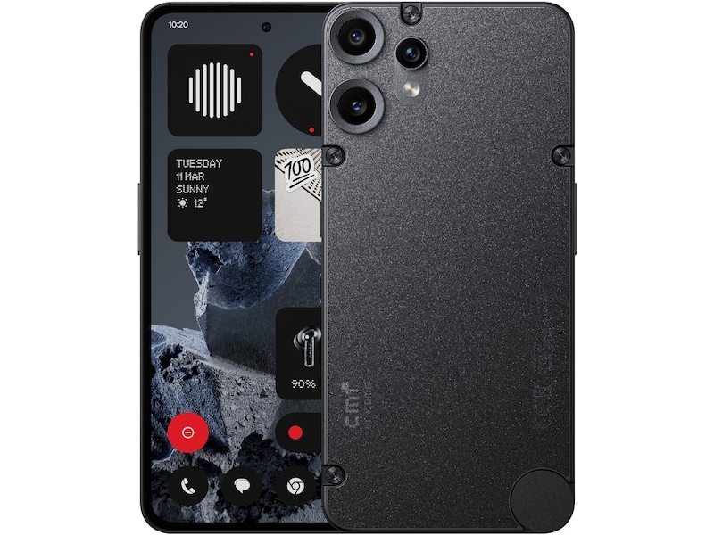 CMF Phone 2 Pro 128GB (svart) Mobiltelefoner