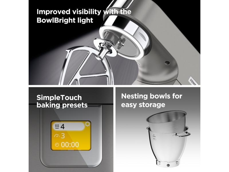 Kenwood Titanium Chef Patissier XL köksmaskin Köksmaskiner