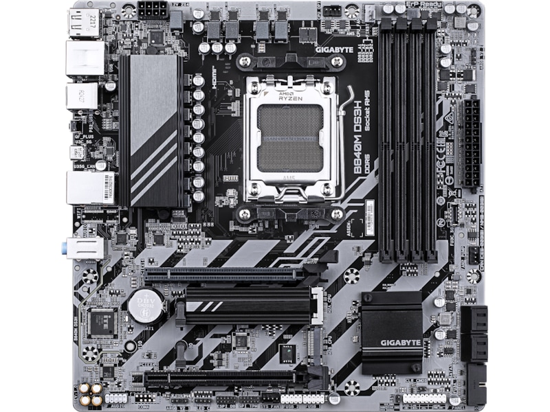 Gigabyte B840M DS3H Moderkort AMD Socket