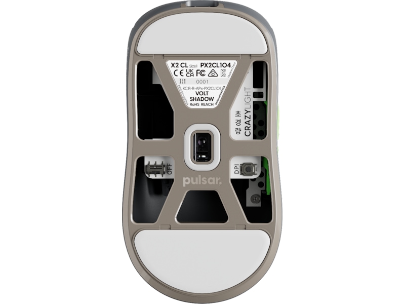 Pulsar X2 CrazyLight Trådlös Gamingmus (Volt Shadow) Gamingmus