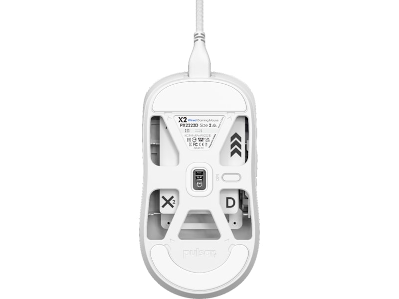 Pulsar X2 Gamingmus (vit) Gamingmus