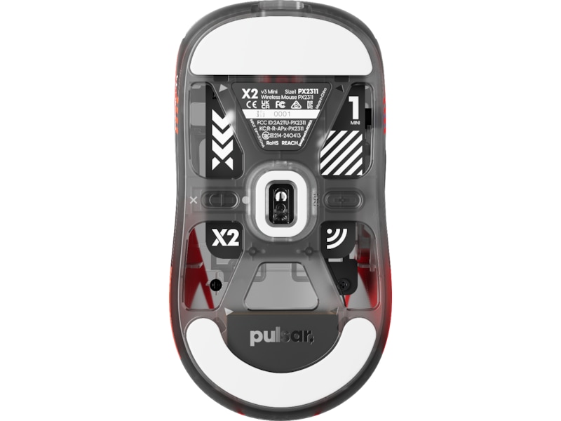Pulsar X2 V3 Mini Trådlös Gamingmus (T1-edition) Gamingmus