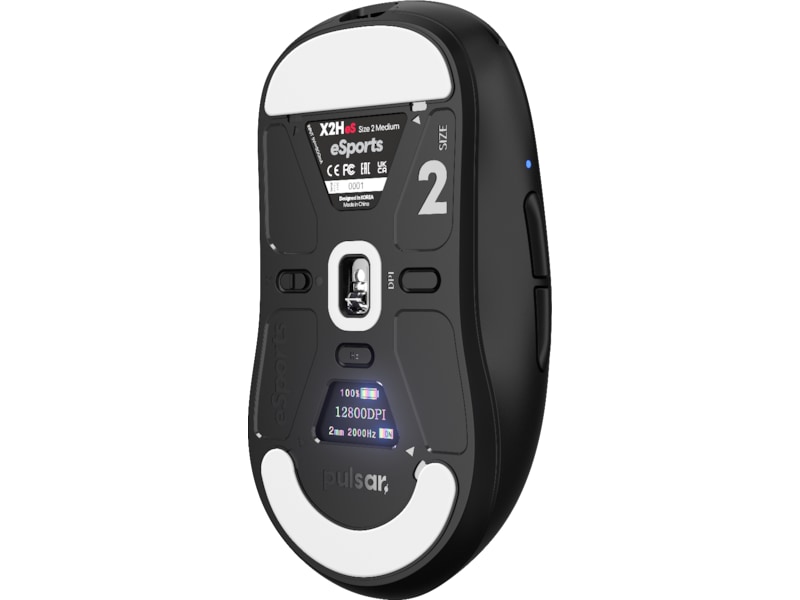 Pulsar X2H V3 eS Mini Trådlös Gamingmus (svart) Gamingmus