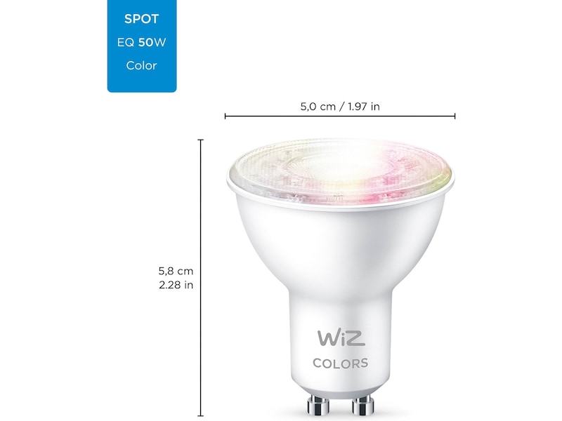 WiZ BLE spot 50w GU10-glödlampa LED-lampor & glödlampor