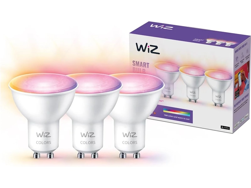 WiZ BLEspot 50w GU10-glödlampa (3-pack) LED-lampor & glödlampor
