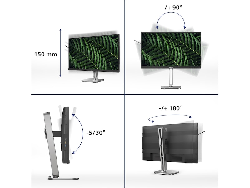Philips 27" skärm 27B2G5500/00 Bildskärmar