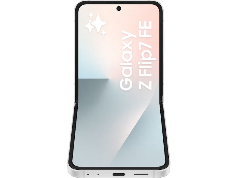 Samsung Galaxy Z Flip7 FE 256GB (white) Mobiltelefoner