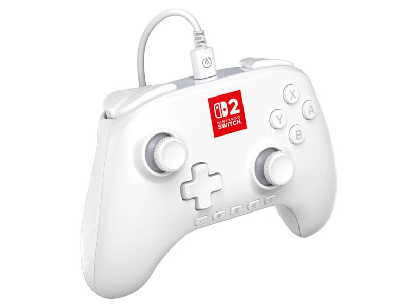 PowerA Advantage kontroller Nintento Switch 2 Lumectra White Tillbehör till spelkonsoler