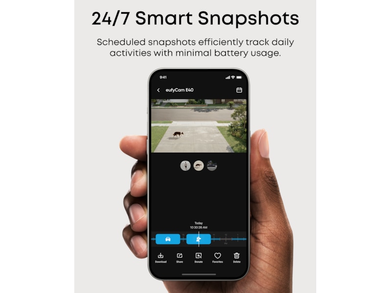 Eufy EufyCam 4x E40 säkerhetskamera (HomeBase S380) Övervakningskamera