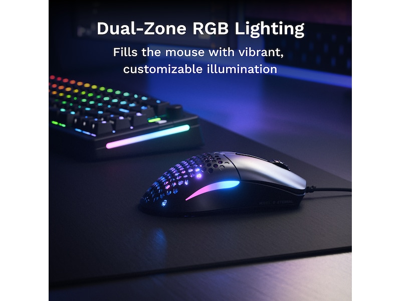 Glorious Model O Eternal gaming mus (svart) Gamingmus