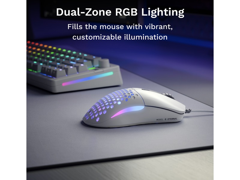 Glorious Model O Eternal gamingmus (vit) Gamingmus