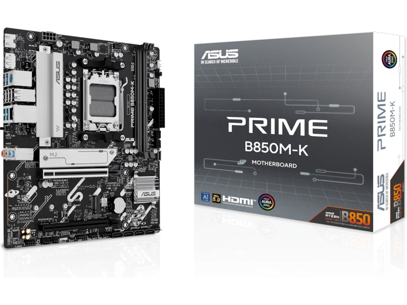 ASUS B850M-K PRIME D5 Moderkort AMD Socket