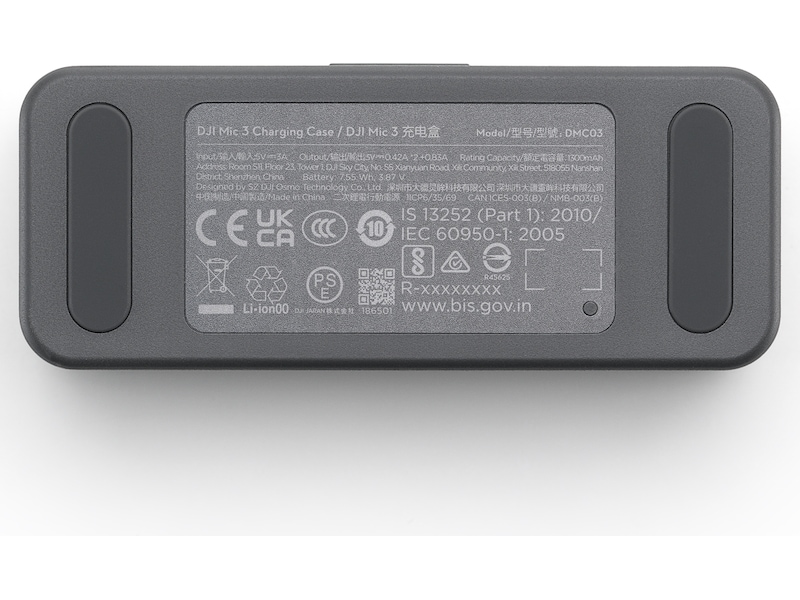 DJI Mic 3 Charging Case Streaming tillbehör