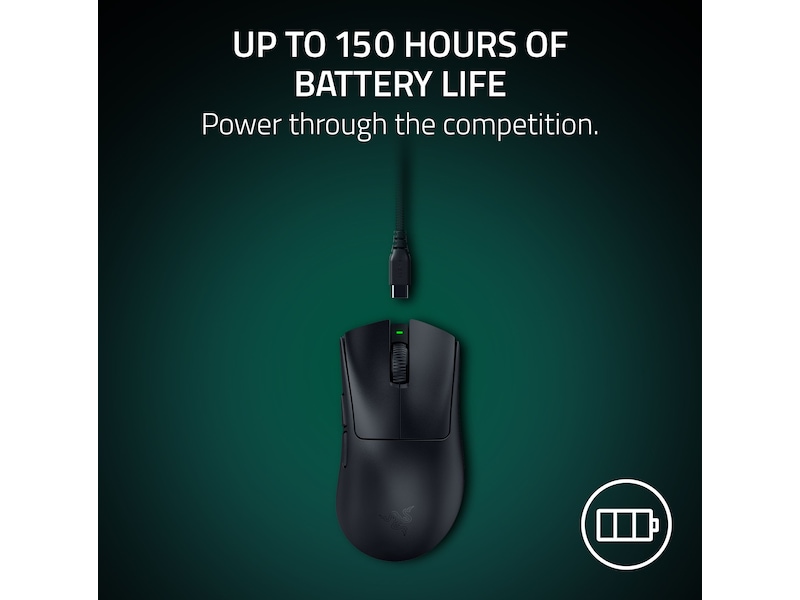 Razer DeathAdder V4 Pro trådlös gamingmus (svart) Gamingmus