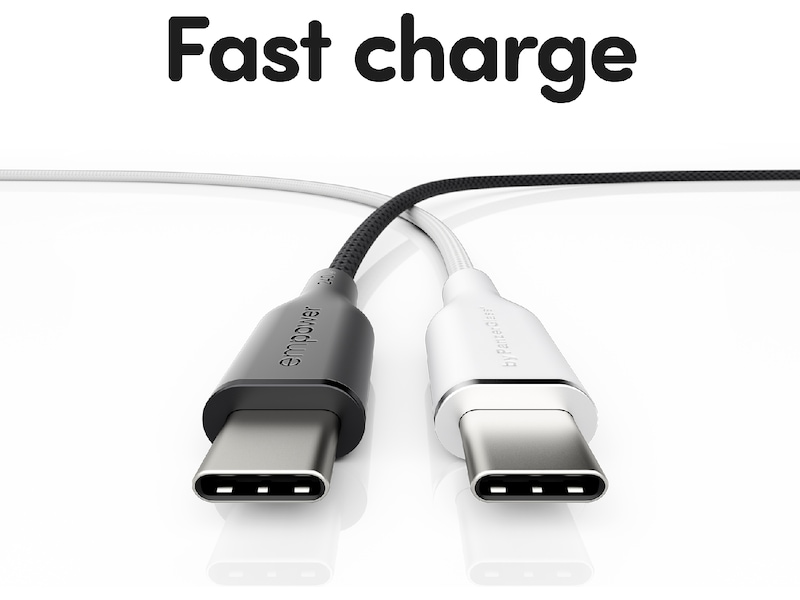 PanzerGlass Racing 240W USB-C kabel, 1,2m (svart) USB-kablar