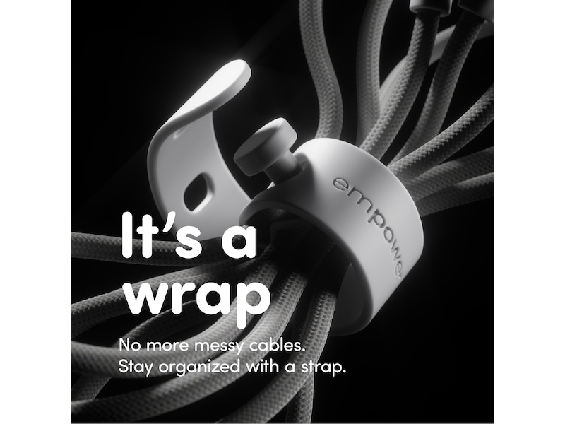 PanzerGlass Racing 60W USB-C kabel, 1,2m (svart) USB-kablar