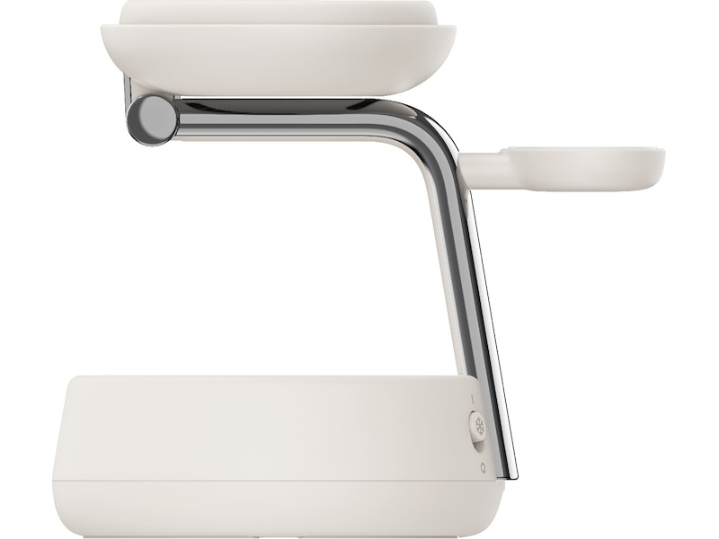 Belkin UltraCharge Pro 3-i-1 Qi2 Laddningsstation (sand) Trådlös laddare