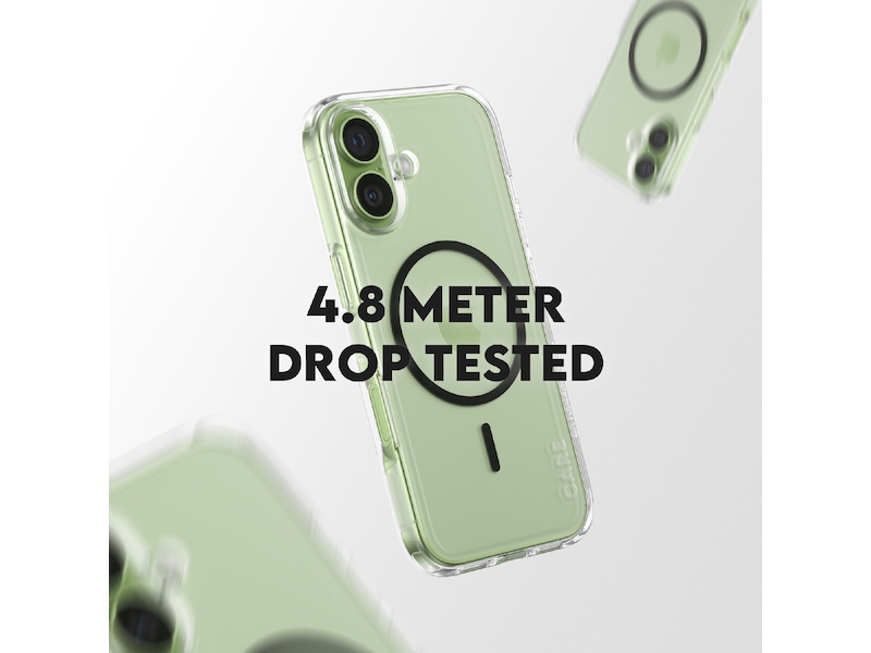 PanzerGlass CARE iPhone 17 Urban Explorer skal (transparent/svart) Mobilskal