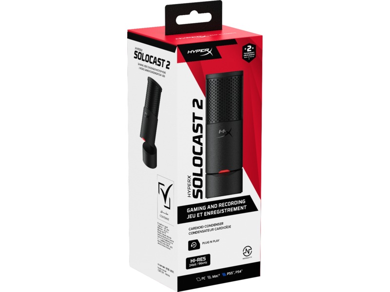 HyperX Solocast 2 USB-mikrofon Mikrofon