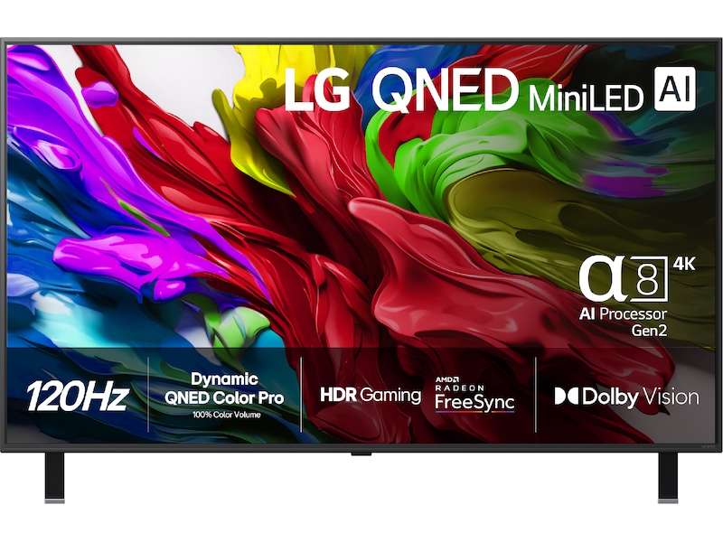 LG 55'' QNED85 evo AI MiniLED 4k Smart TV (2025) 50 - 59 tums TV