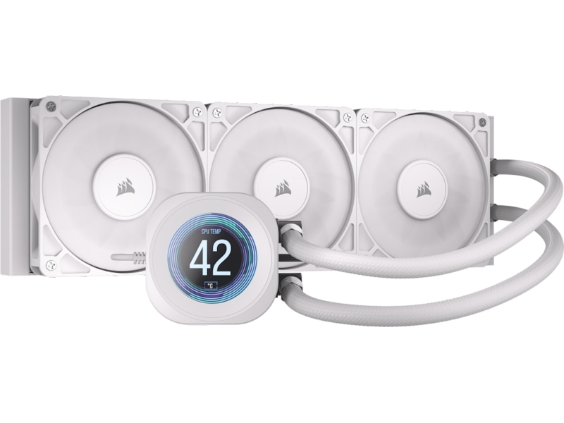 Corsair Nautilus 360 RS LCD Kylare (vit) CPU - Vattenkylning