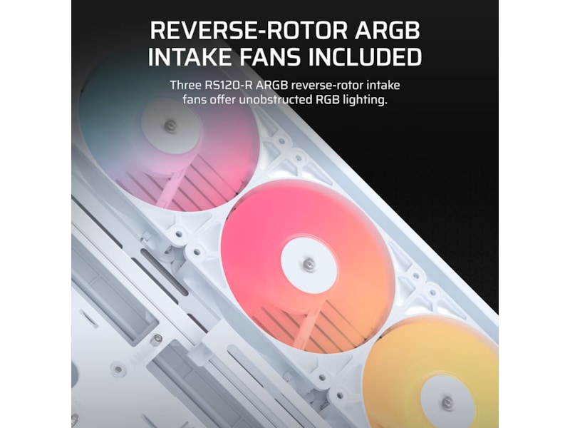 Corsair FRAME 4500X RS-R ARGB Mid Tower (vit) Midi tower