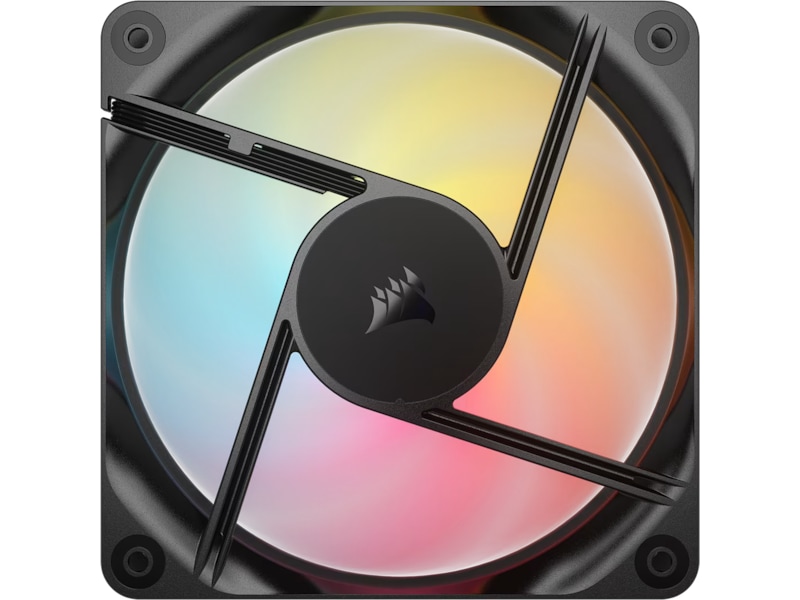 Corsair RS120-R ARGB PWM Reverse Fläkt 3pk (svart) Fläkt