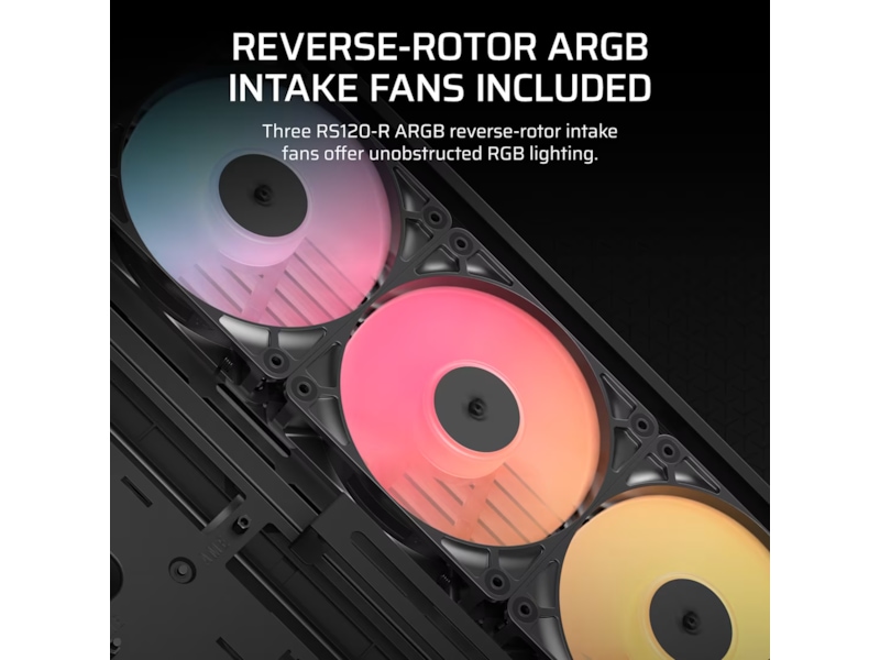 Corsair FRAME 4500X RS-R ARGB Mid Tower (svart) Midi tower