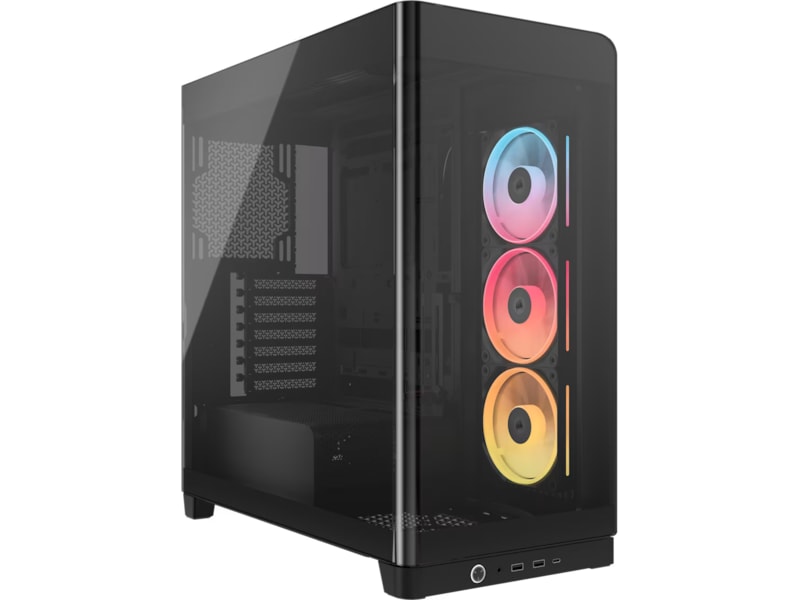 Corsair FRAME 4500X LX-R RGB Mid Tower (svart) Midi tower