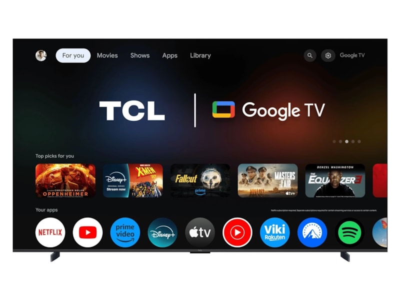 TCL 98" T8C 4K QLED Google TV (2025) Över 80 tums TV