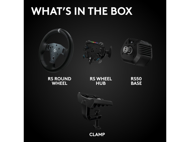 Logitech G RS50 Xbox/PC Ratt och pedaler