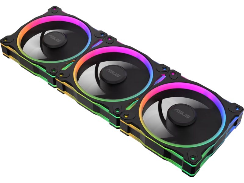 Asus Prime MR120 ARGB Fläkt Reverse 3pk (svart) Fläkt