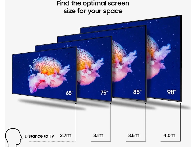 Samsung 65" Q6F QLED 4K Smart TV (2025) 60 - 69 tums TV