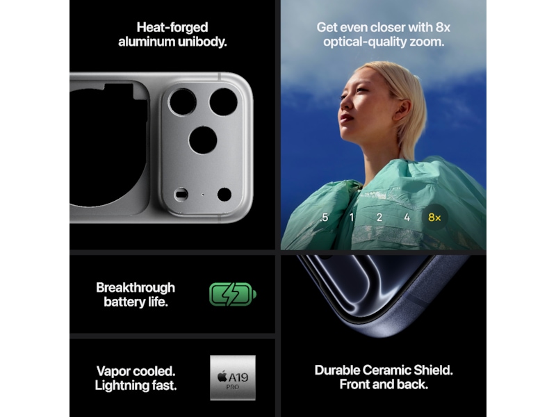 iPhone 17 Pro 512GB (silver) Mobiltelefoner