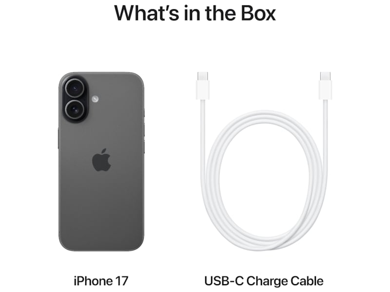 iPhone 17 256GB (svart) Mobiltelefoner