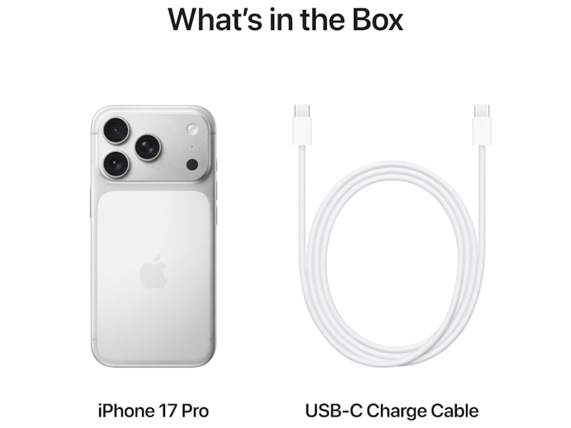 iPhone 17 Pro 1TB (silver) Mobiltelefoner