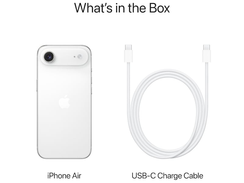 iPhone Air 512GB (molnvit) Mobiltelefoner