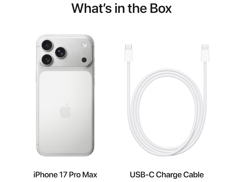 iPhone 17 Pro Max 1TB (silver) Mobiltelefoner