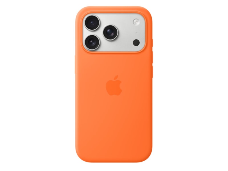 Apple iPhone 17 Pro Silikonskal (orange) Mobilskal