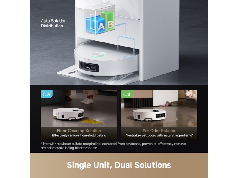 Dreame Aqua10 Ultra Track Complete Robotdammsugare (vit) Robotdammsugare